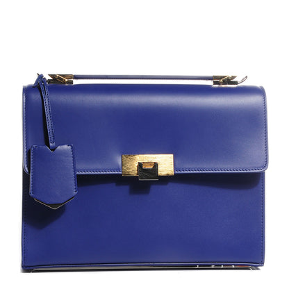 Balenciaga Veau Le Dix S New Cartable Briefcase Bleu Mineral 1 of 9