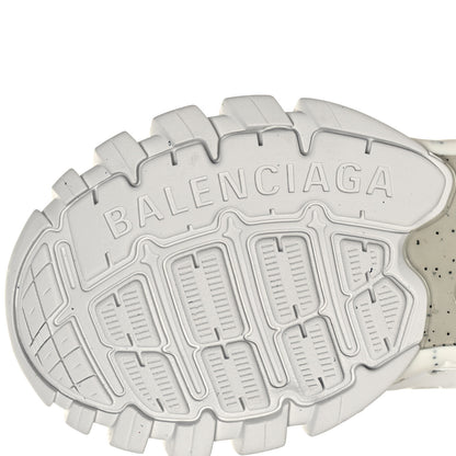 Balenciaga Rubber Mesh Fabric Monocolor Recycled Sole Womens Track Sneakers 40 White 6 of 9