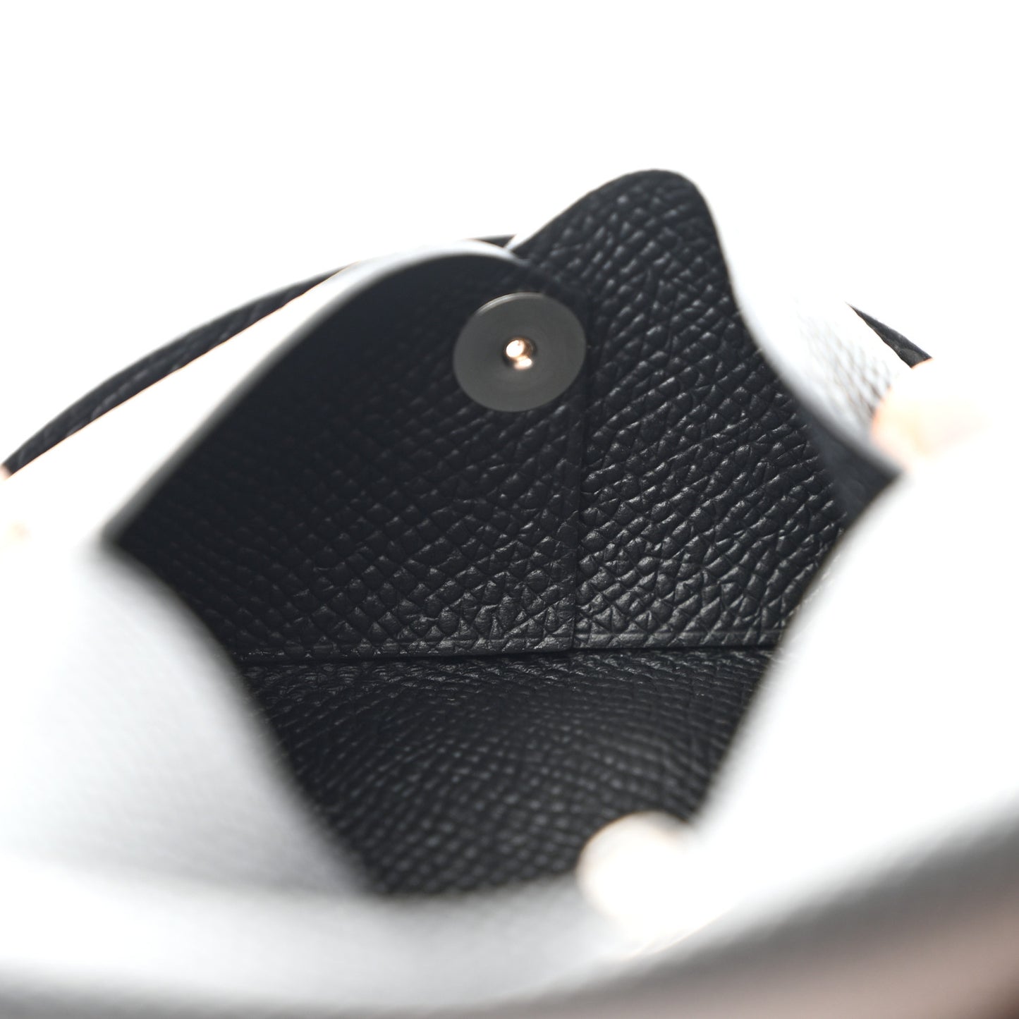 Chevre Mysore Calvi Card Case Black