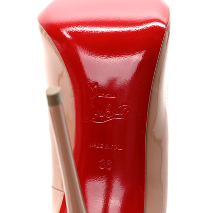 Christian Louboutin Patent So Kate 120 Pumps 36 Nude 6 of 7