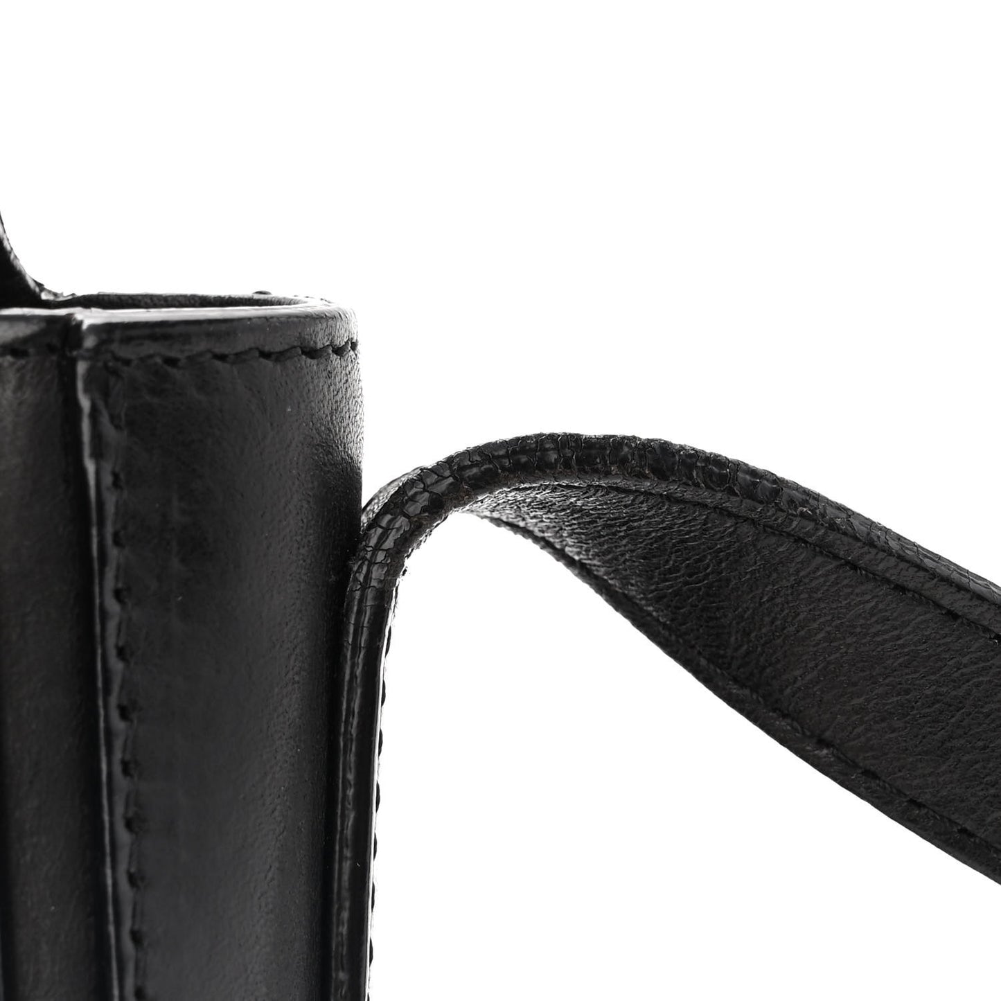 Calfskin Flap Crossbody Bag Black
