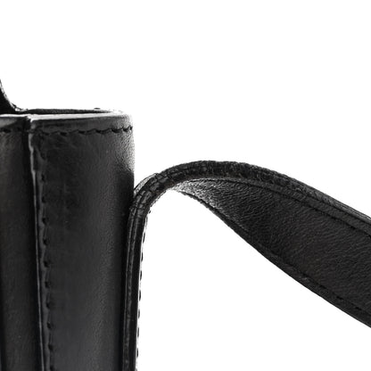 Mansur Gavriel Calfskin Flap Crossbody Bag Black 10 of 13