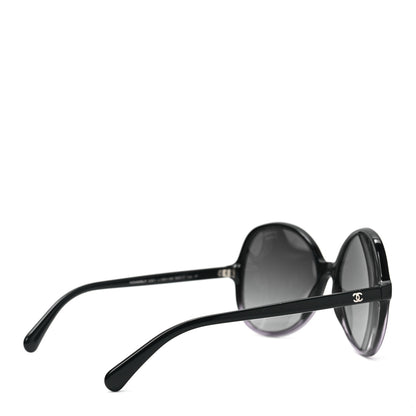 Chanel Acetate Polarized CC Sunglasses 5351 Black 4 of 7