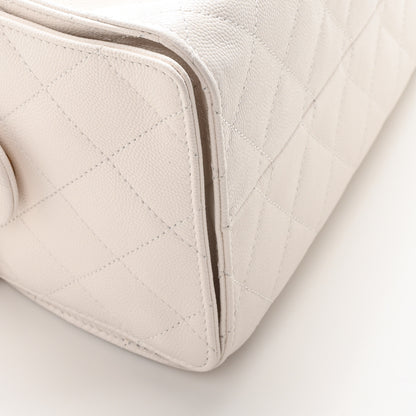 Chanel Caviar Quilted Small Chanel 25 Handbag White 9 of 11