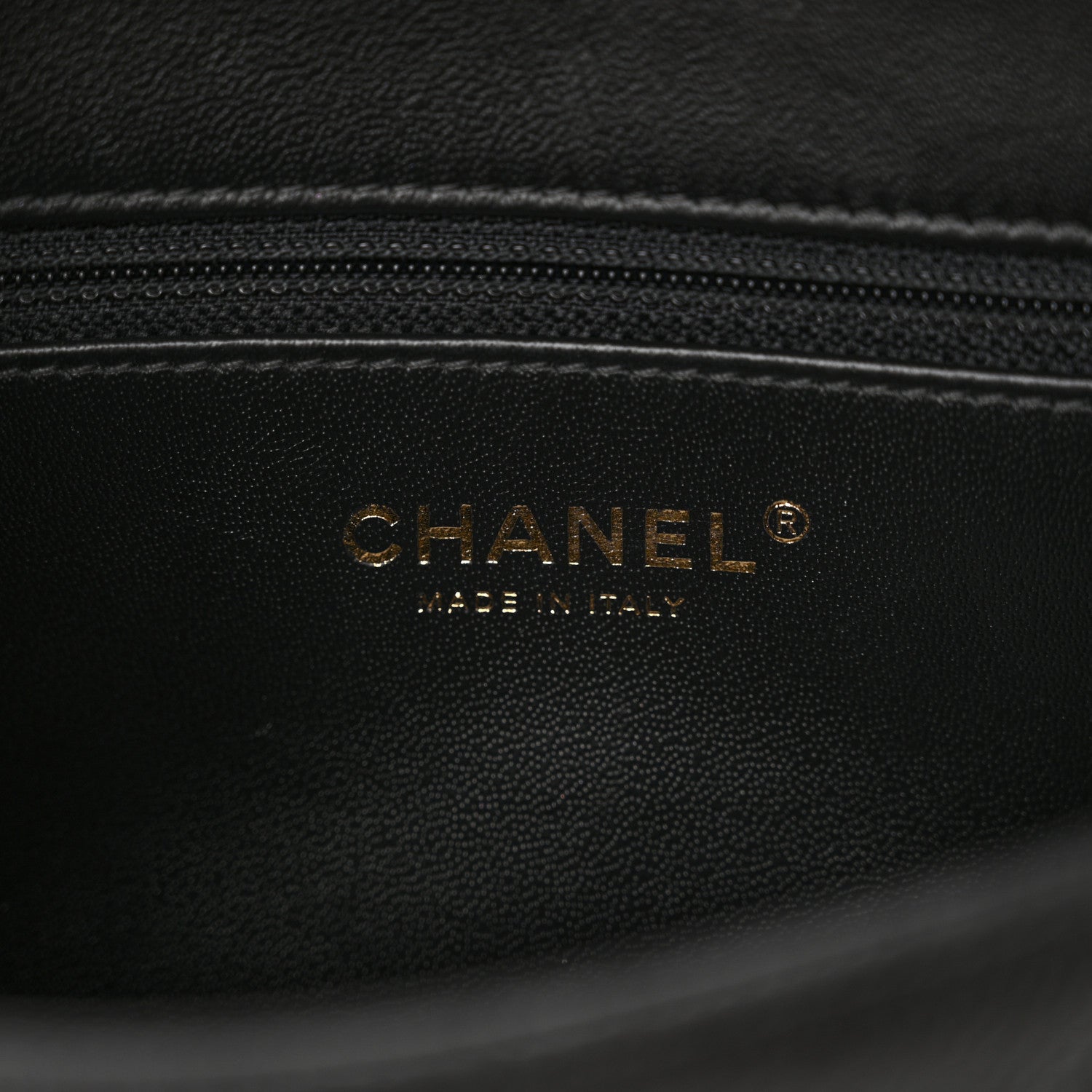 Chanel Caviar Quilted Grommet Embellished Small Piercing Chic Flap Bag Black 6 of 11