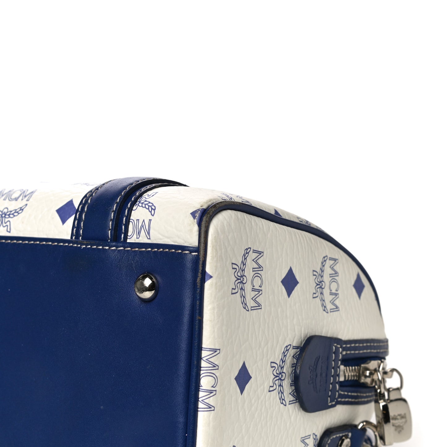 Visetos Boston Satchel Satchel White