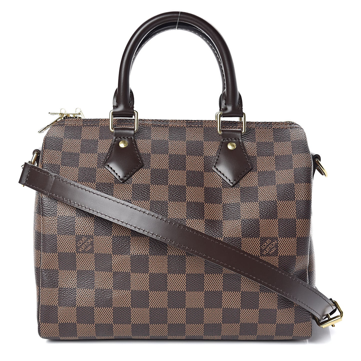 Damier Ebene Speedy Bandouliere 25