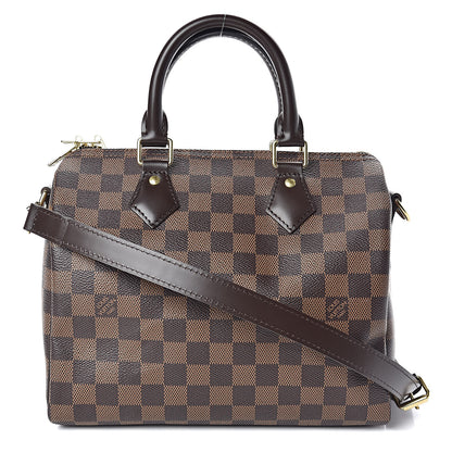 Louis Vuitton Damier Ebene Speedy Bandouliere 25 1 of 10
