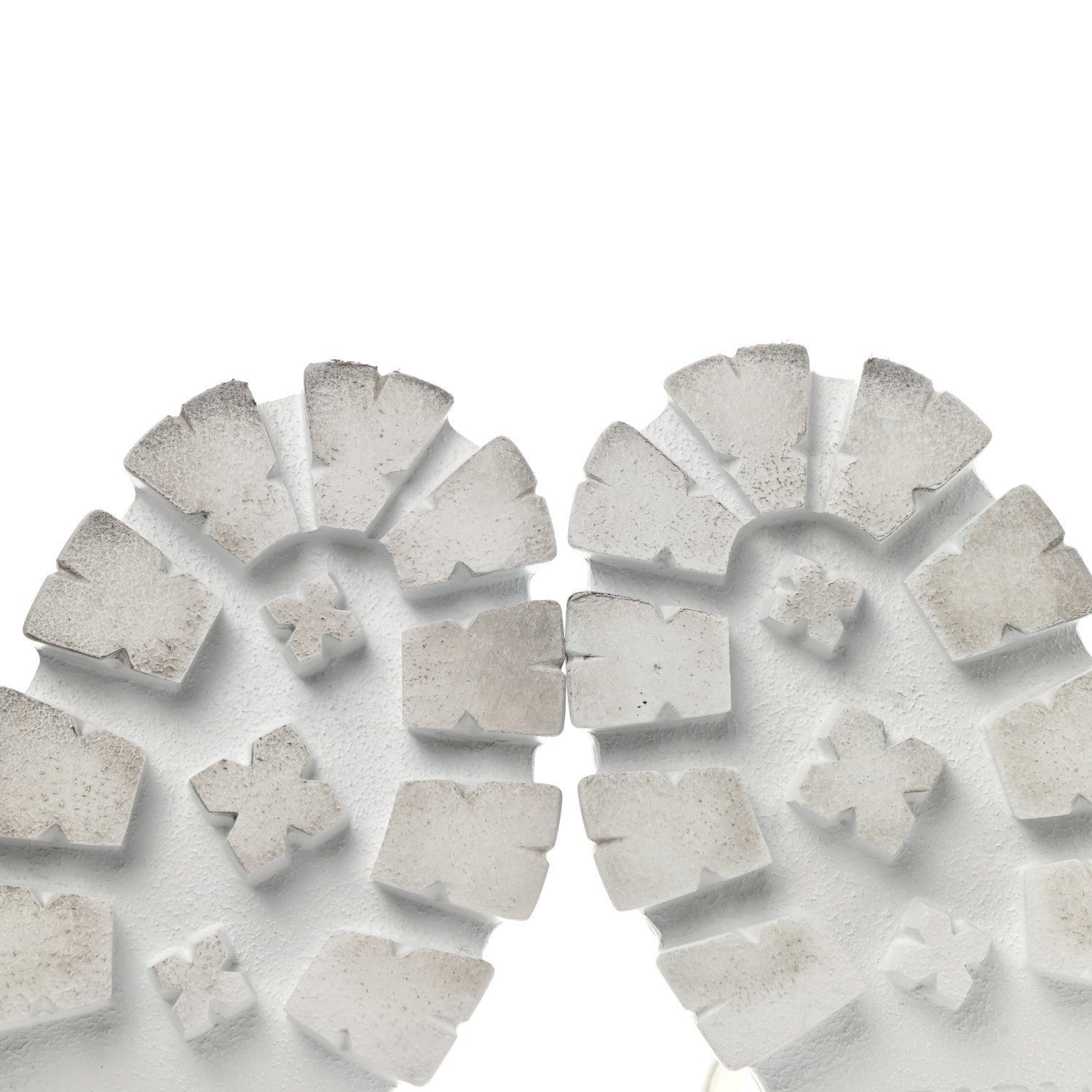 Prada Spazzolato Monolith 55mm Sandals 35 White 10 of 10