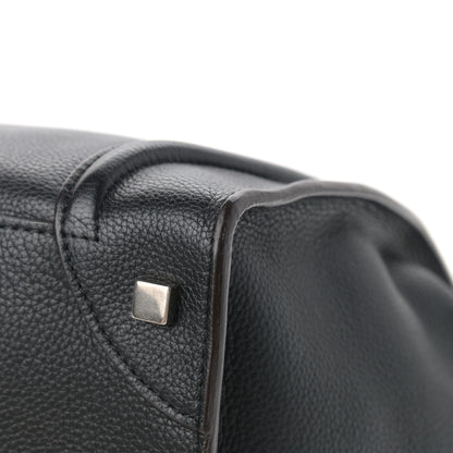 Celine Drummed Calfskin Mini Luggage Black 11 of 11