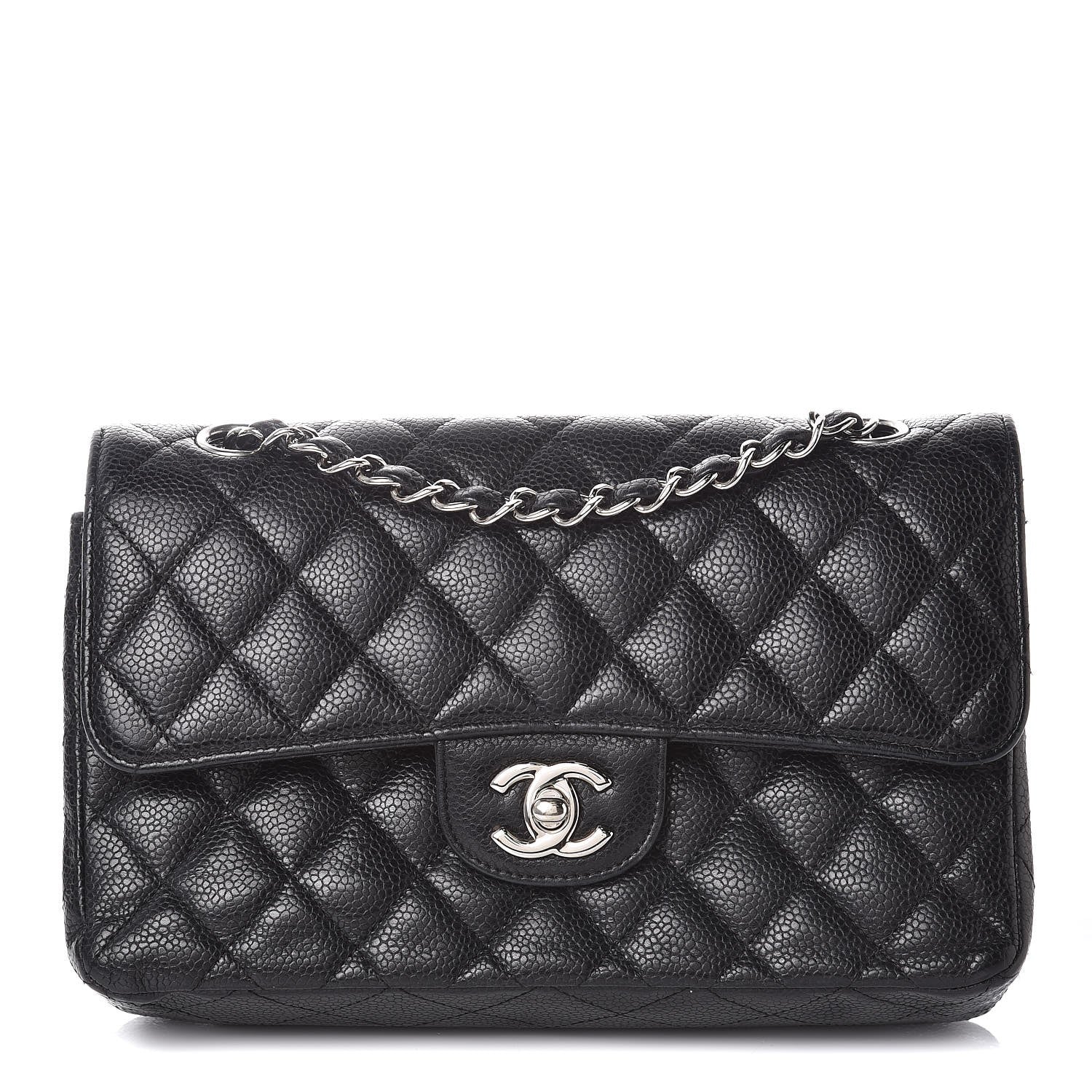 Chanel Caviar Quilted Small Double Flap Black 1 of 15