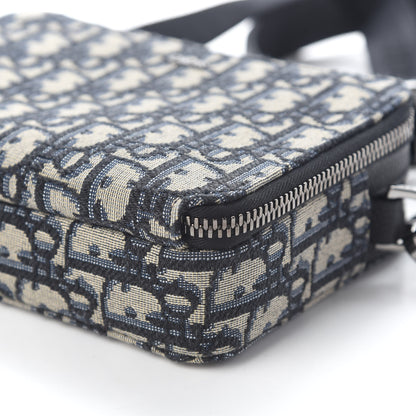 Christian Dior Oblique Pouch Navy Blue 7 of 7