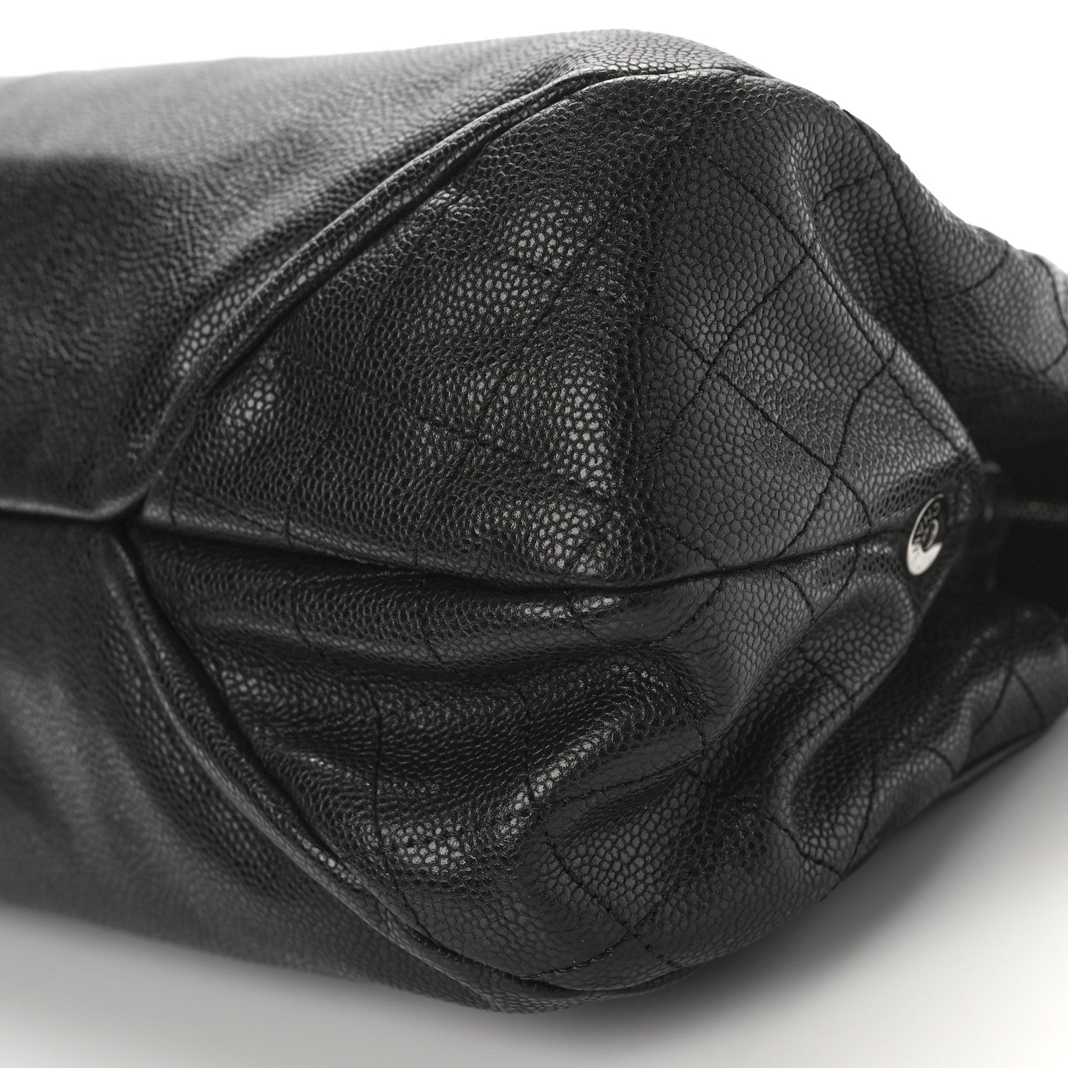 Chanel Caviar CC Timeless Shoulder Bag Black 10 of 10