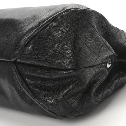 Chanel Caviar CC Timeless Shoulder Bag Black 10 of 10