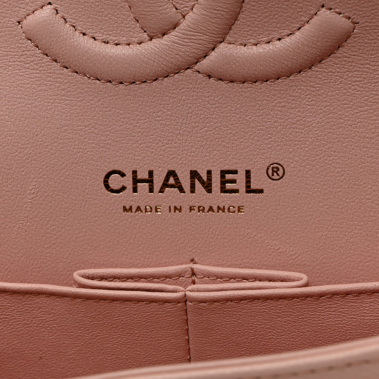 Chanel Caviar Quilted Medium Double Flap Light Pink 6 of 10