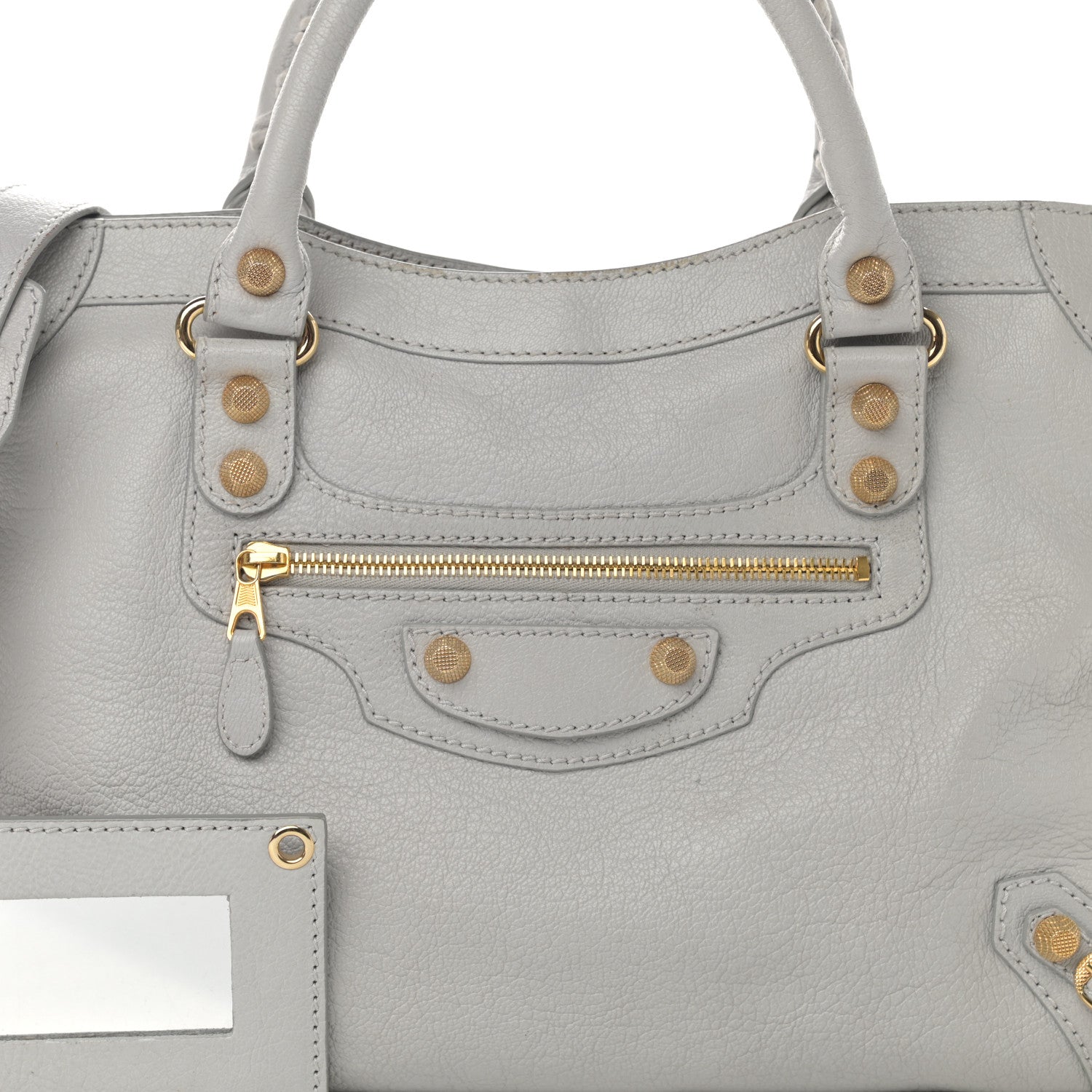 Balenciaga Chevre Giant 12 Gold Hardware City Gris Glace 8 of 17