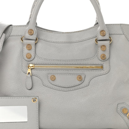 Balenciaga Chevre Giant 12 Gold Hardware City Gris Glace 8 of 17