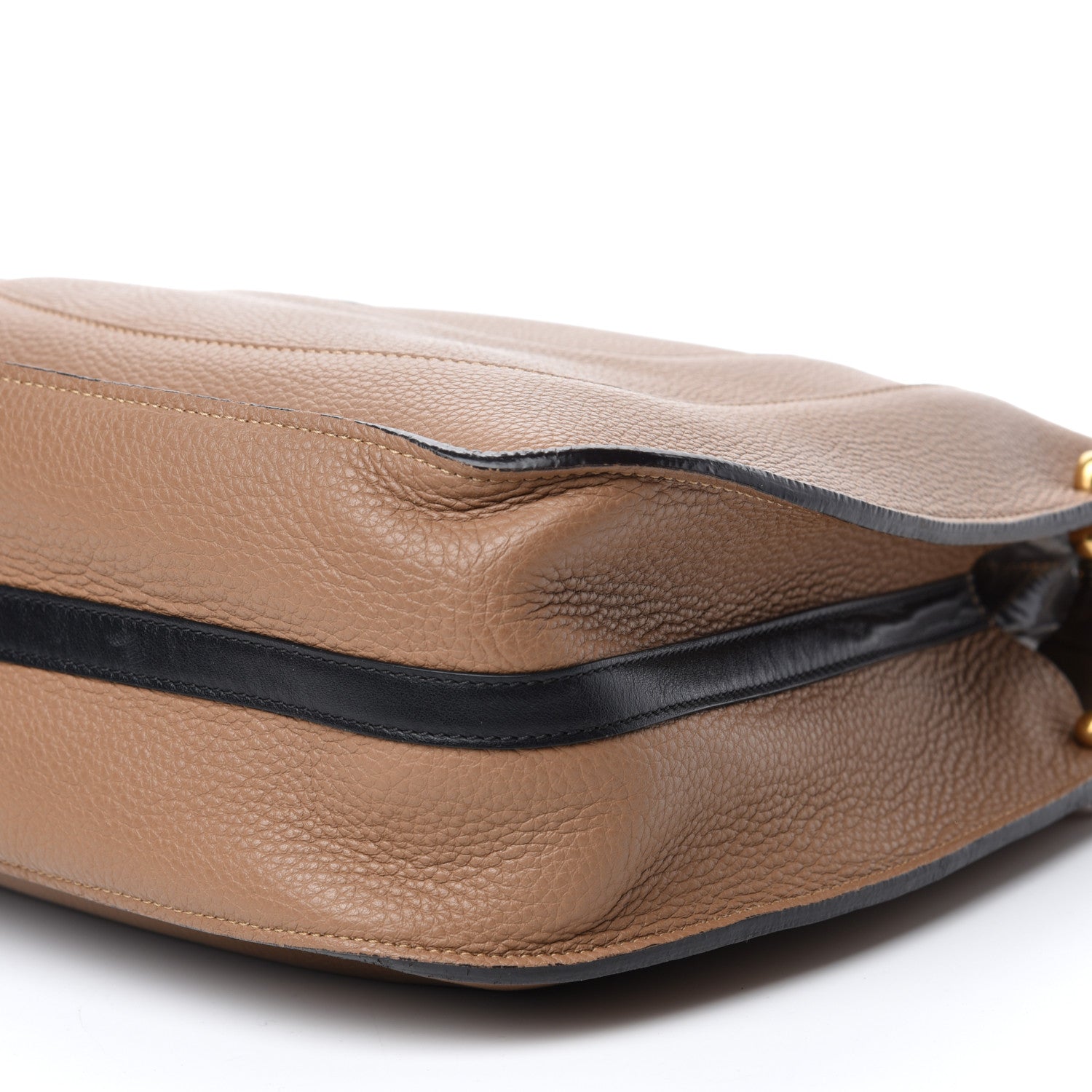 Chloe Grained Calfskin Small Hayley Hobo Nut 7 of 12