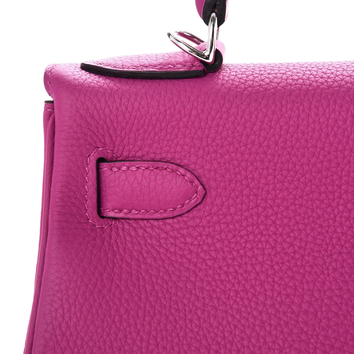 Hermes Togo Kelly Retourne 28 Rose Pourpre 9 of 38
