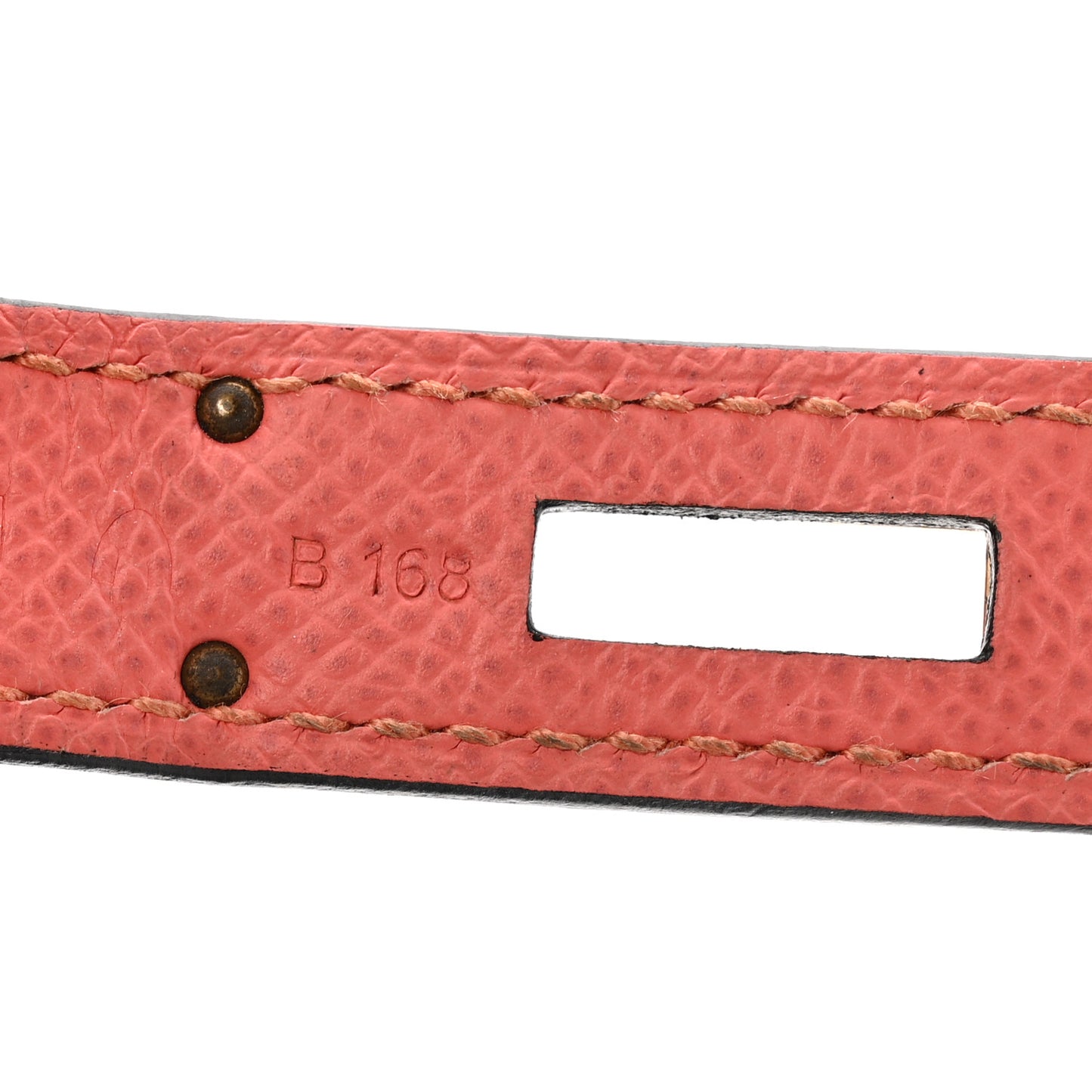 Epsom Horseshoe Birkin 35 Bleu Saphir Flamingo