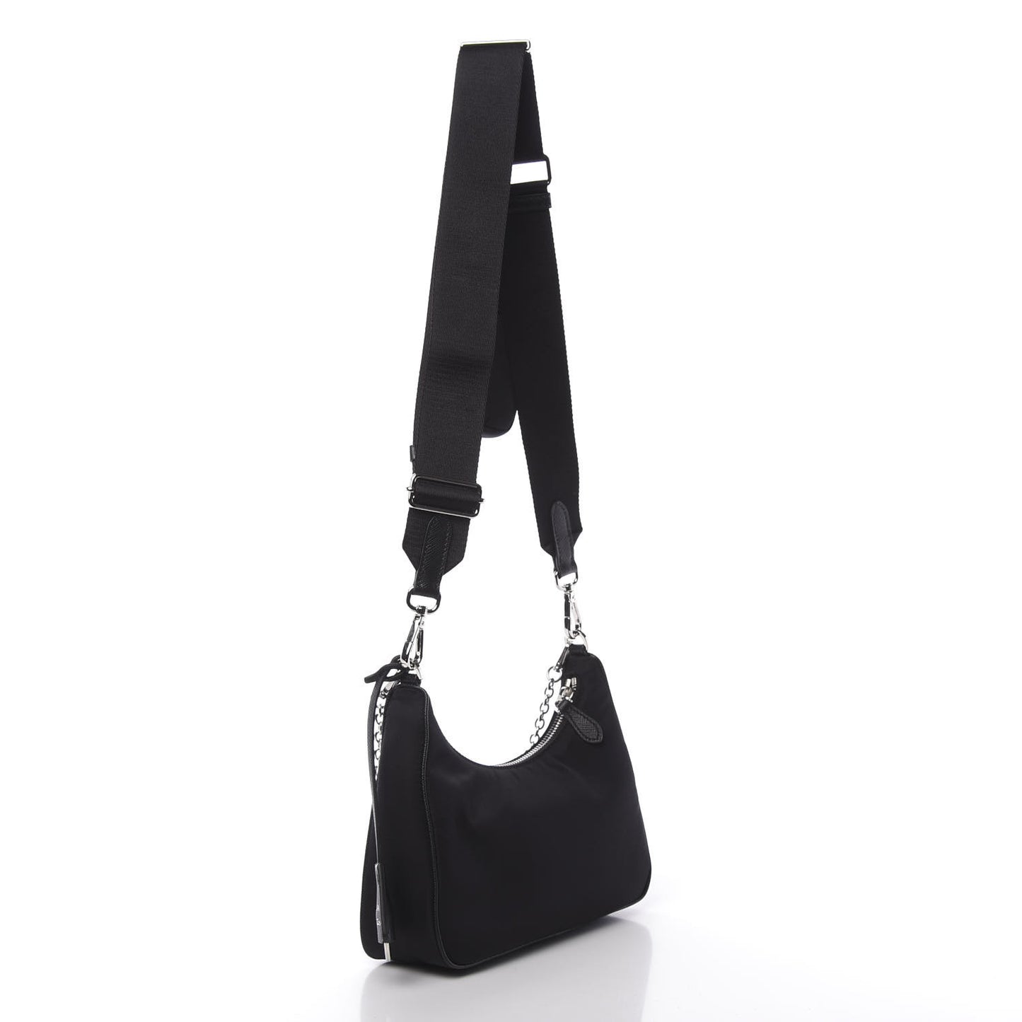 Nylon Re-Edition 2005 Shoulder Bag Black
