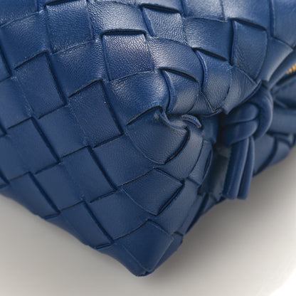 Bottega Veneta Nappa Intrecciato Mini Loop Camera Bag Baltic Blue 8 of 8