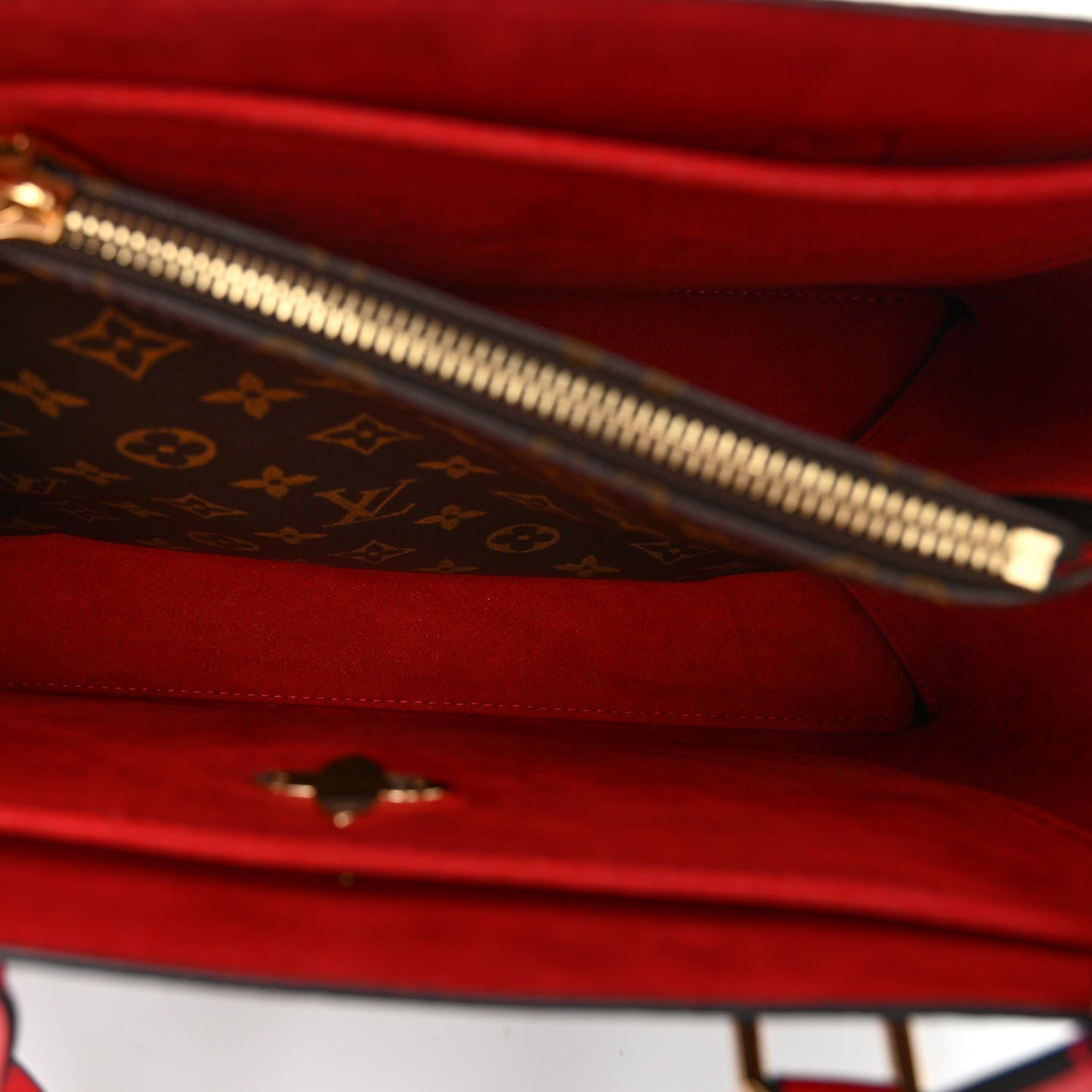 Louis Vuitton Monogram Flower Tote Coquelicot 6 of 9