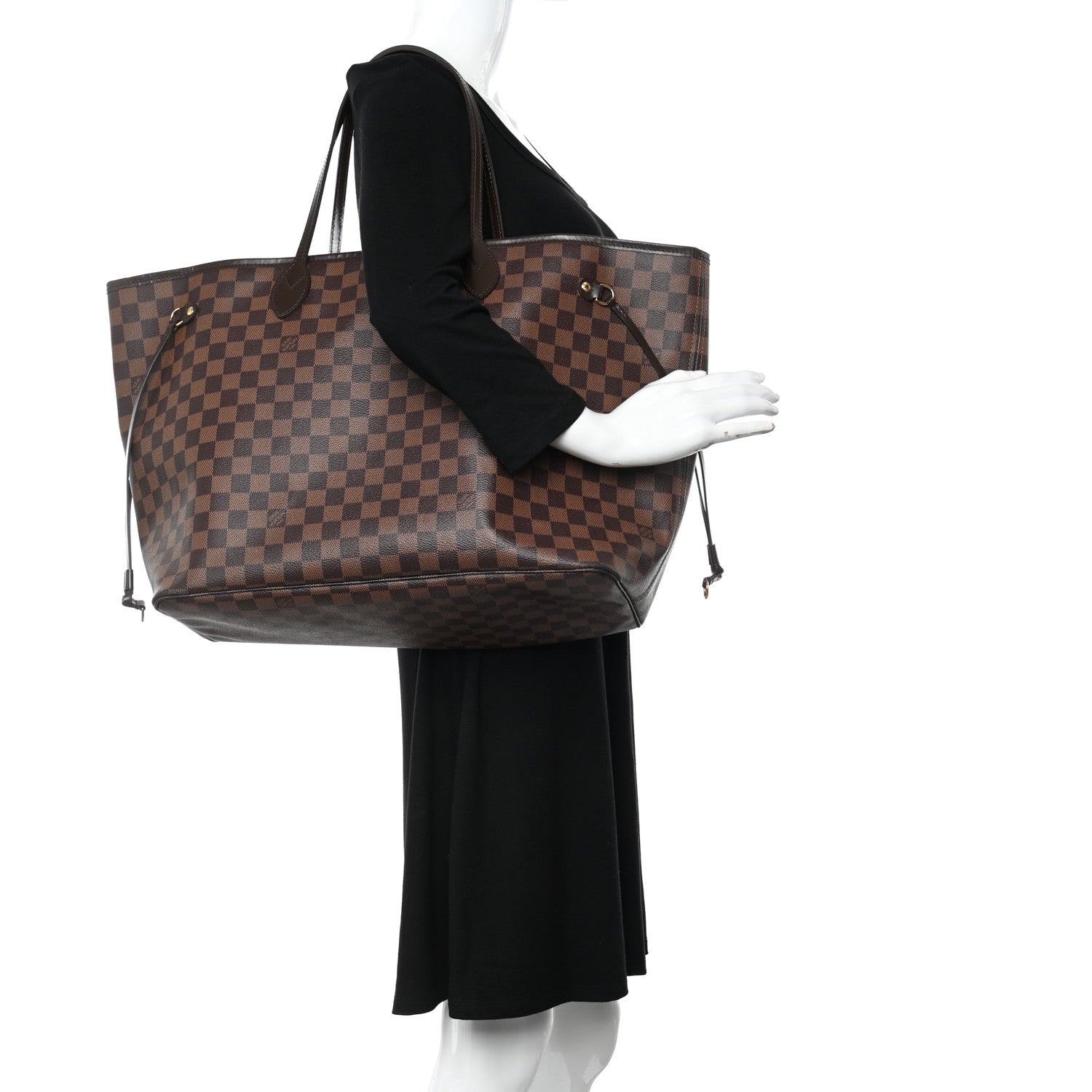 Louis Vuitton Damier Ebene Neo Neverfull GM 2 of 13