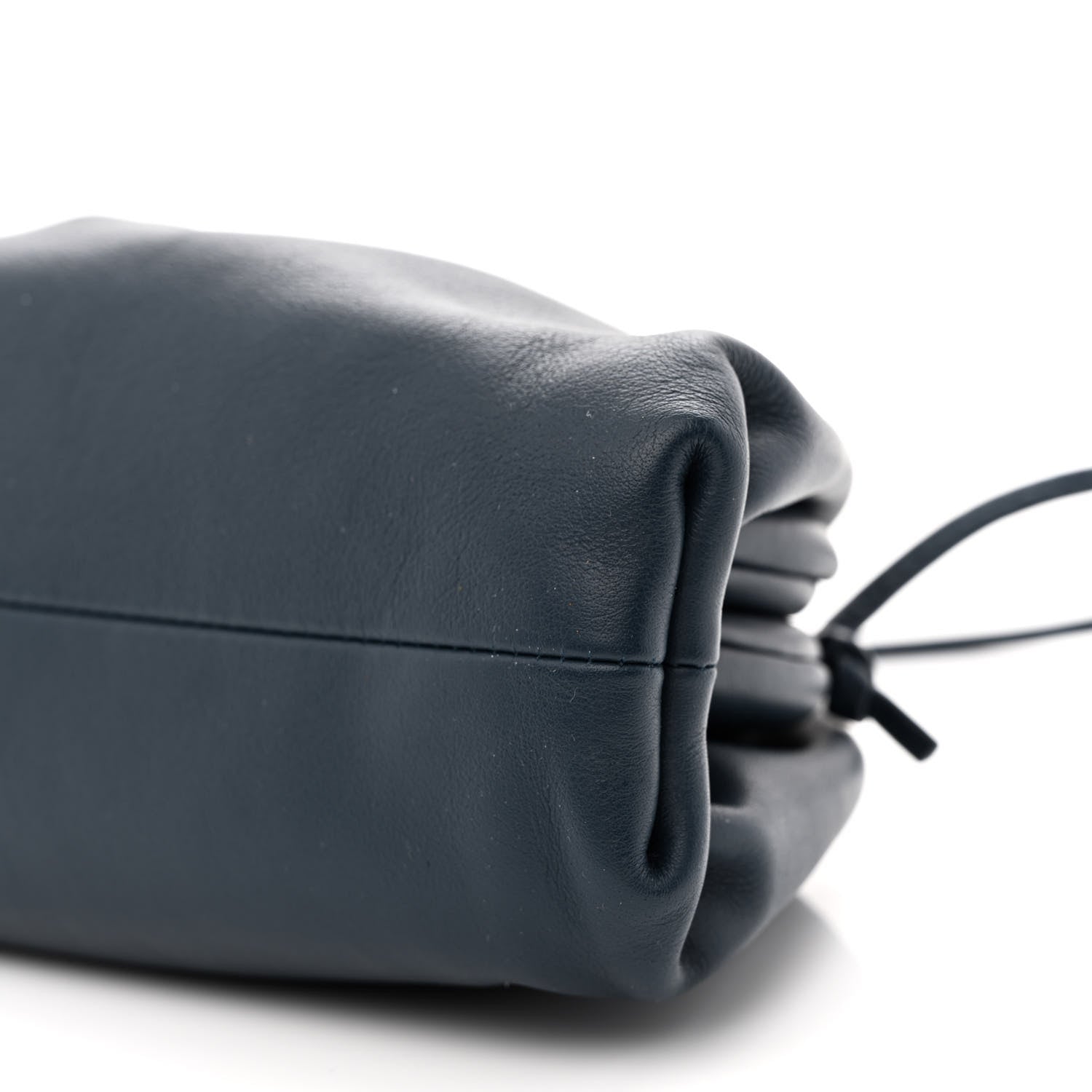 Bottega Veneta Butter Calfskin The Mini Pouch Deep Blue 10 of 10