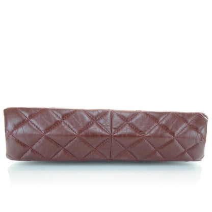 Chanel Aged Calfskin Reissue 2.55 Tote Bordeaux 5 of 12