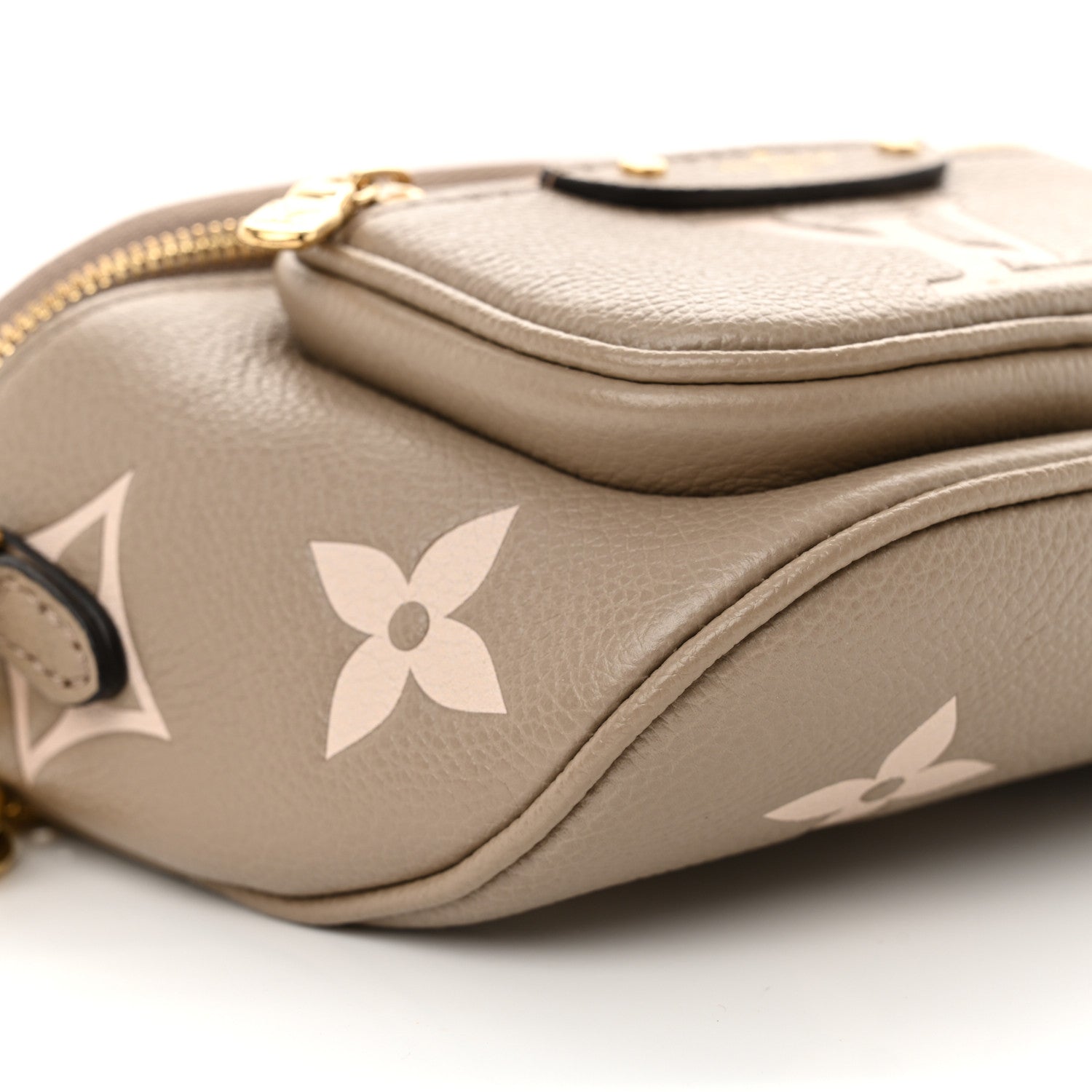 Louis Vuitton Empreinte Monogram Giant Mini Bumbag Tourterelle Cream 7 of 12