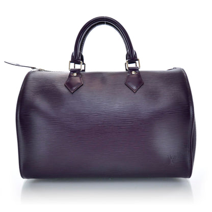 Louis Vuitton Epi Speedy 30 Cassis Purple 1 of 11