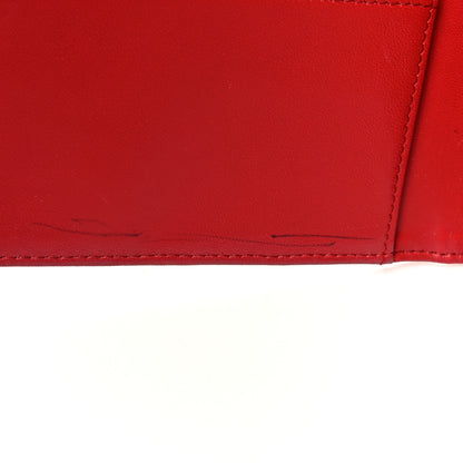 Chanel Lambskin Quilted Large Agenda Cover Red 9 of 10