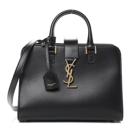 Saint Laurent Calfskin Monogram Baby Cabas Black 1 of 11