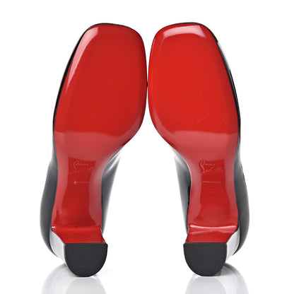 Christian Louboutin Patent Cadrilla 70 Pumps 37 Black 5 of 8