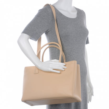 Chanel Calfskin Cerf Executive Shopper Tote Beige Clair 2 of 8