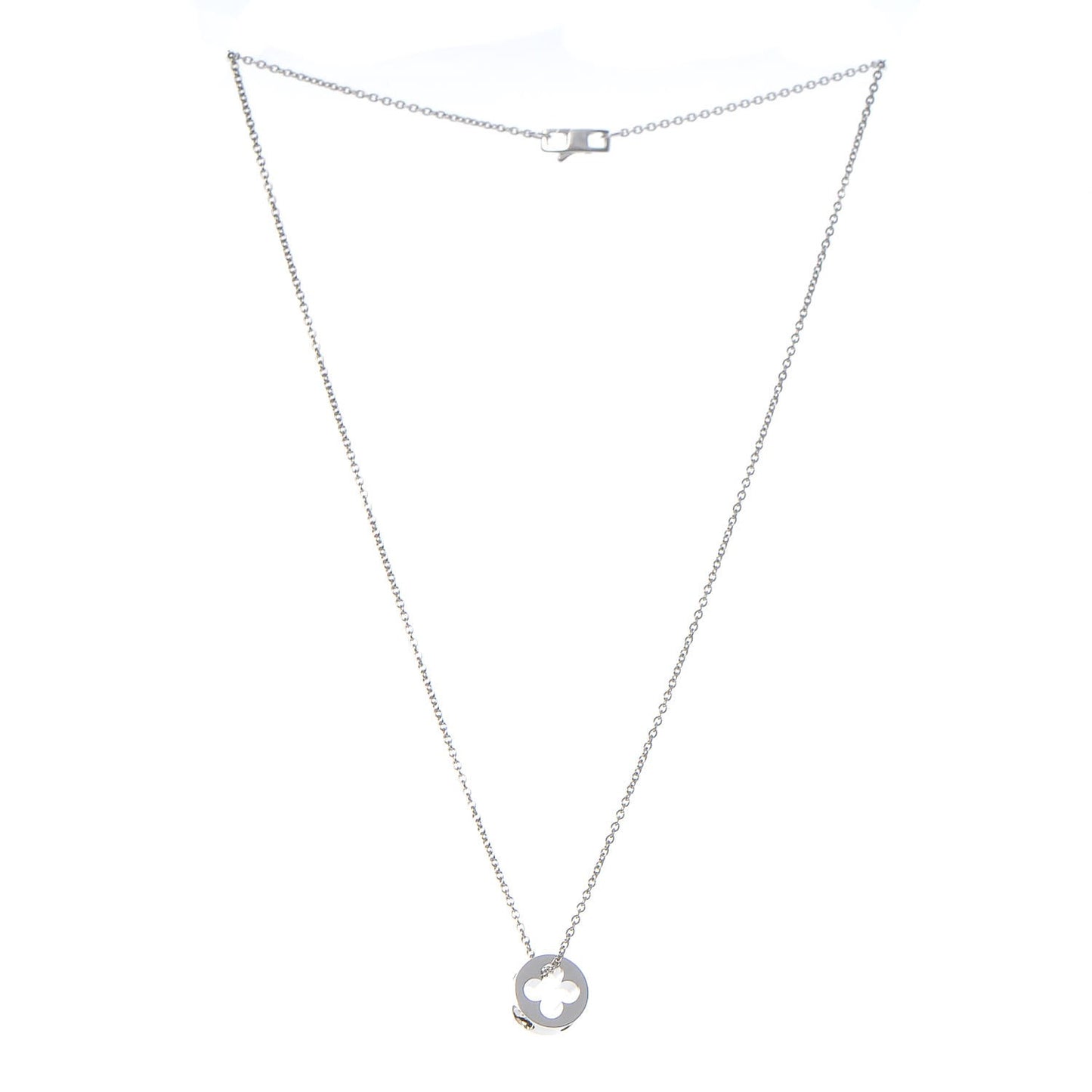 Empreinte White Gold Pendent Necklace