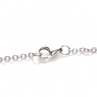 Cartier 18K White Gold Interlocking LOVE Necklace 5 of 5