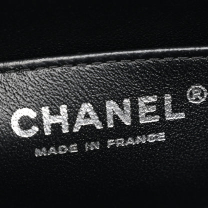Chanel Lambskin Chevron Quilted Mini Square Flap Black 6 of 11