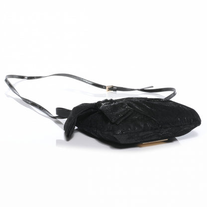Valentino Garavani Lace Bow Crossbody Bag Black 4 of 8