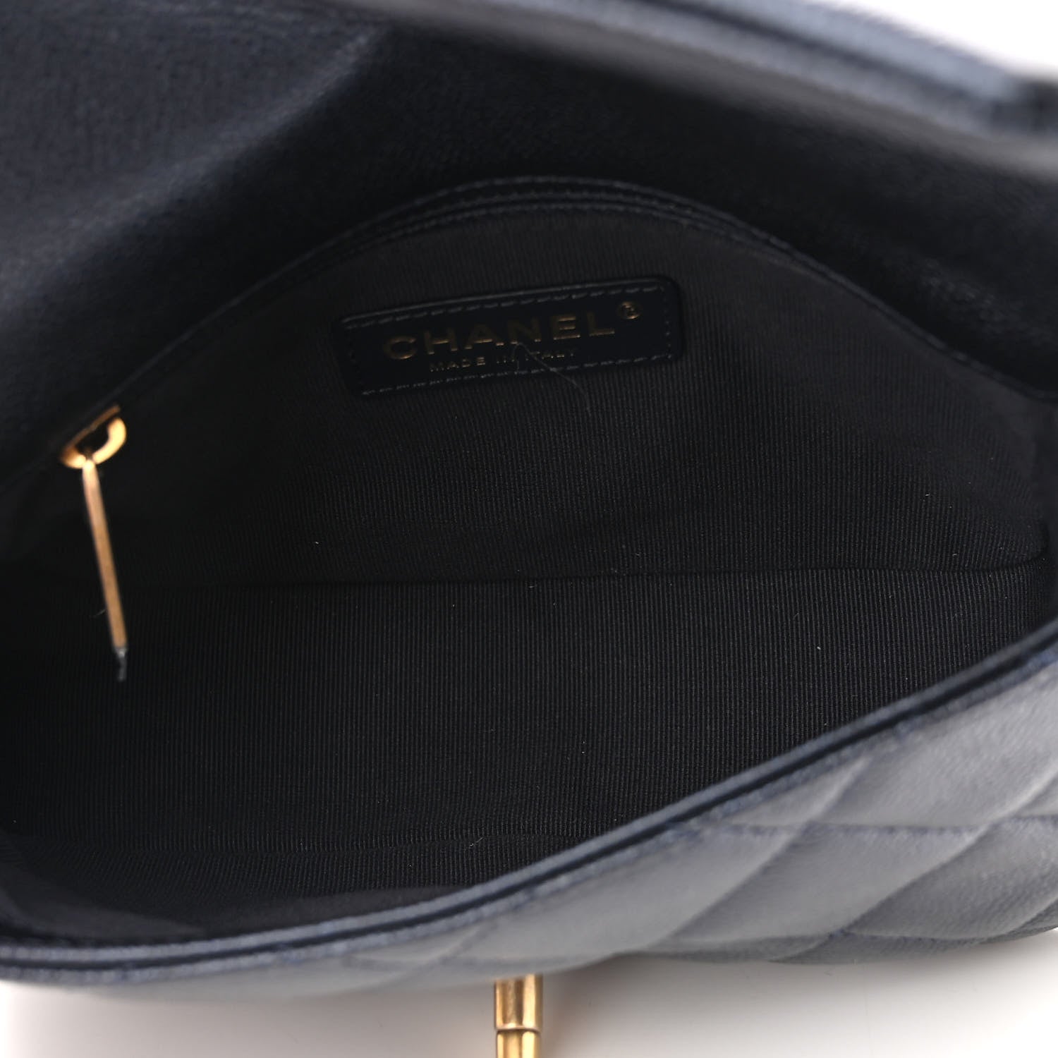 Chanel Iridescent Caviar Quilted Mini My Perfect Flap Dark Blue 5 of 11