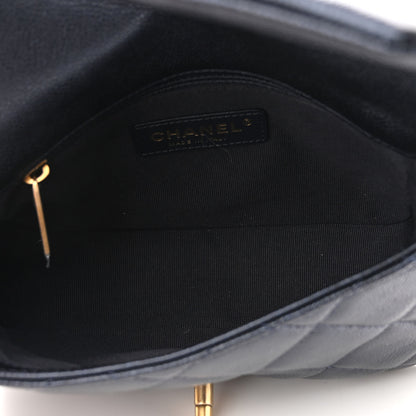 Chanel Iridescent Caviar Quilted Mini My Perfect Flap Dark Blue 5 of 11