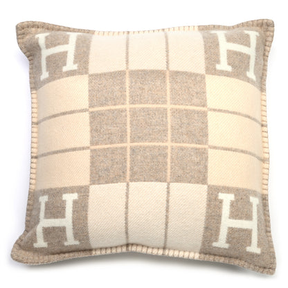 Hermes Wool Cashmere Avalon III Pillow PM Coco Camomille 1 of 3