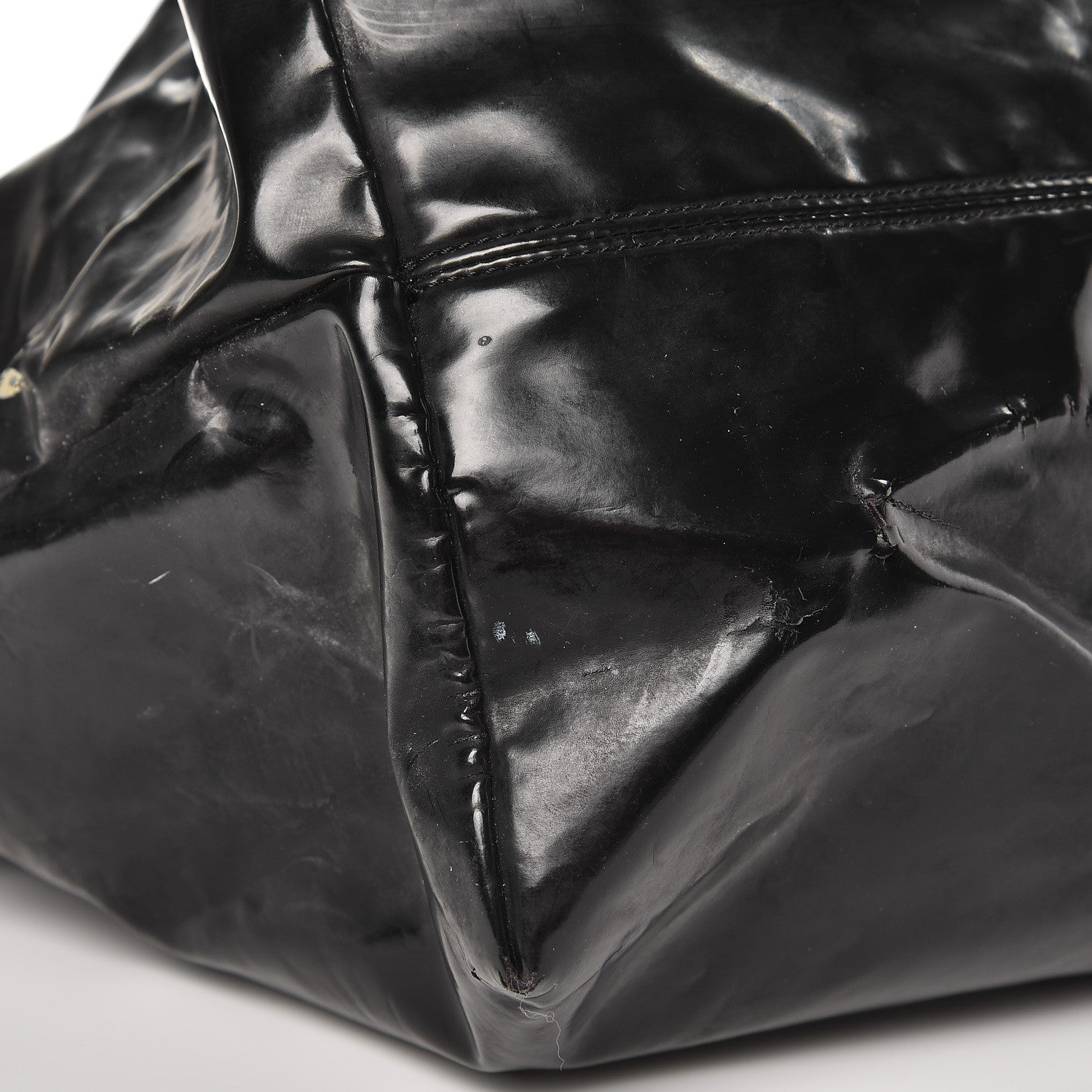 Chanel Vinyl XL Coco Cabas Black 12 of 14