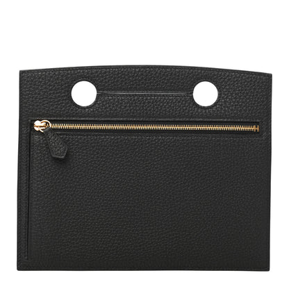 Hermes Togo Backpocket Pouch 30 Black 1 of 7