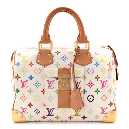 Louis Vuitton Monogram Multicolor Speedy 30 White 1 of 18