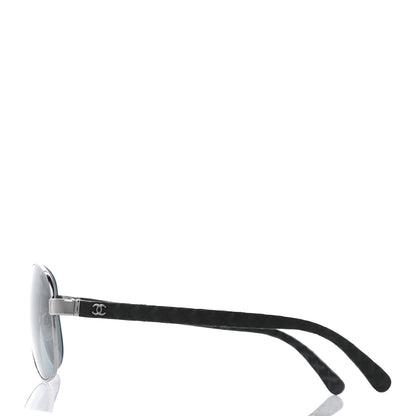 Chanel Pilot Summer Aviator Sunglasses 4204-Q Black 3 of 14
