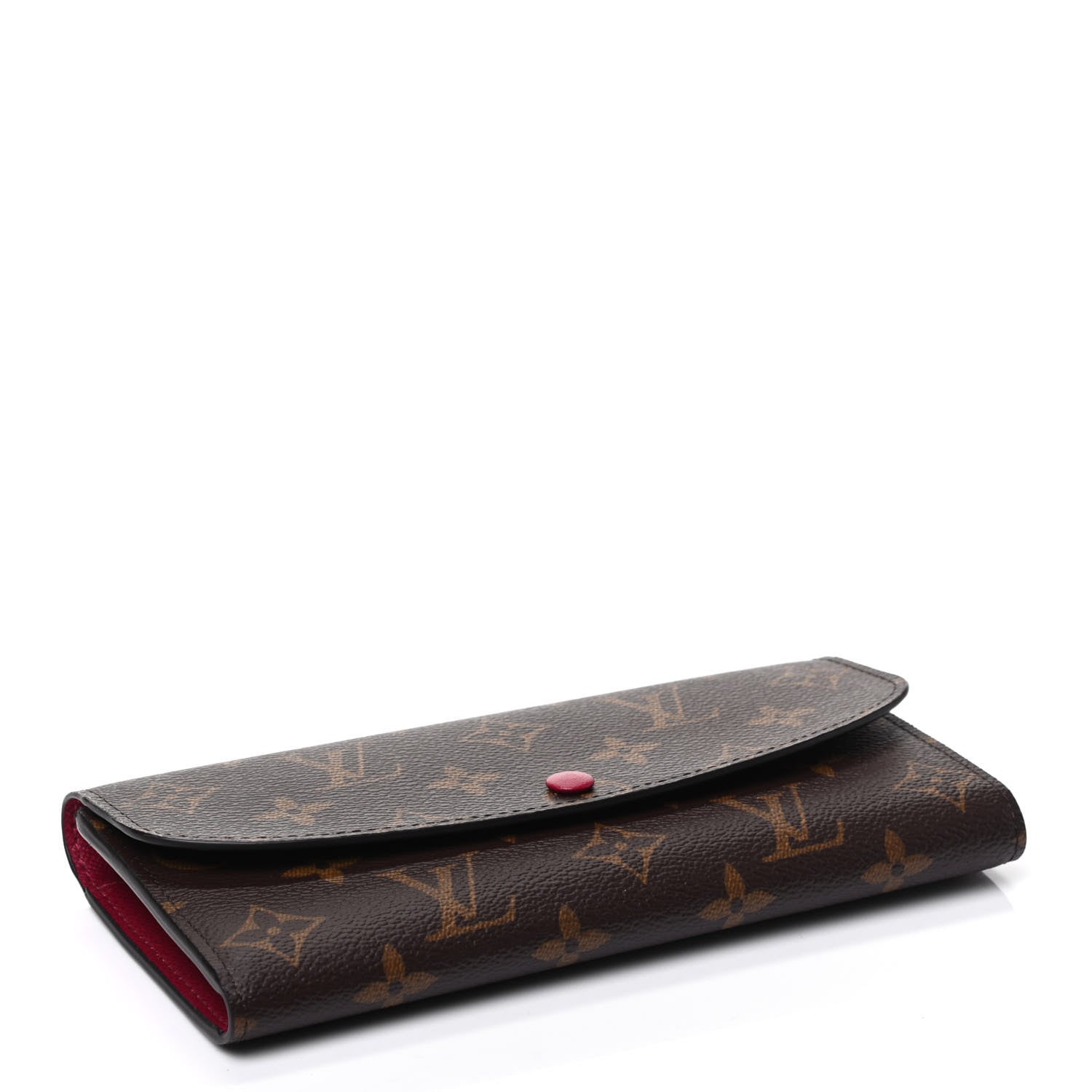 Louis Vuitton Monogram Emilie Wallet Fuchsia 3 of 4
