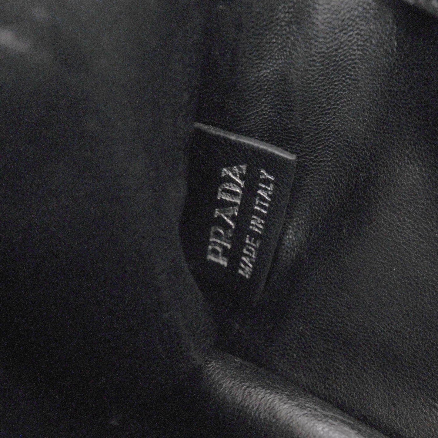 Saffiano Passport Wallet Travel Bag Black