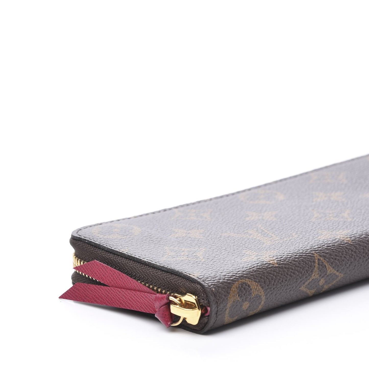 Monogram Clemence Wallet Fuchsia